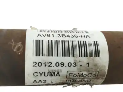 Second-hand car spare part front right transmission for ford c-max 1.6 16v ti-vct cat oem iam references av613b436ha  