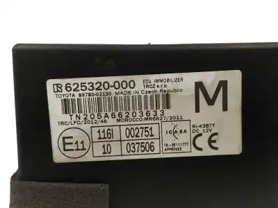Second-hand car spare part electronic module for toyota auris (_e18_) 1.2 (nre185_) oem iam references 625320000  