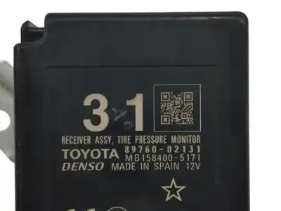 Second-hand car spare part electronic module for toyota auris (_e18_) 1.2 (nre185_) oem iam references 8976002131  mb1584005171