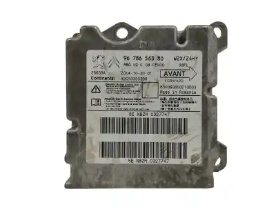 Piesă de schimb auto la mâna a doua unitate de control airbag pentru peugeot 508 i (8d_) 2.0 hdi referințe oem iam 9678656380