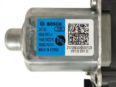 Second-hand car spare part rear left window motor for kia sorento iv (mq4, mq4a) 1.6 t-gdi hybrid awd oem iam references 83450p2010  f00s1w2379