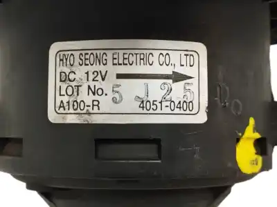 Peça sobressalente para automóvel em segunda mão motor de sofagem por ssangyong rodius xdi referências oem iam 40510400  