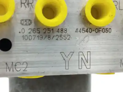 Peça sobressalente para automóvel em segunda mão abs por toyota verso 1.6 16v cat referências oem iam 445400f050  0265251488