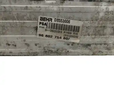 Peça sobressalente para automóvel em segunda mão intercooler por citroen c3 picasso (sh_) 1.6 hdi referências oem iam 9680275480  