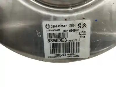 Second-hand car spare part brake servo for peugeot rifter 1.5 bluehdi 100 oem iam references 9821104980  0204j00547