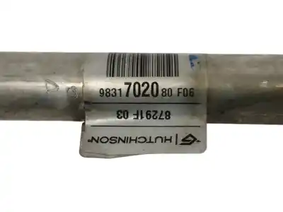 Автозапчасти б/у трубы кондиционирования воздуха за peugeot rifter 1.5 bluehdi 100 ссылки oem iam 9831702080  