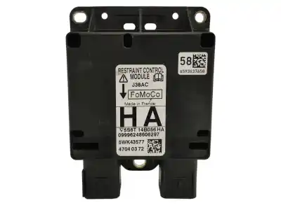 Pièce détachée automobile d'occasion Boitier De Commande D'airbag pour FORD FUSION (CBK) 1.6 TDCi CAT Références OEM IAM 5S6T14B056HA  5WK43577