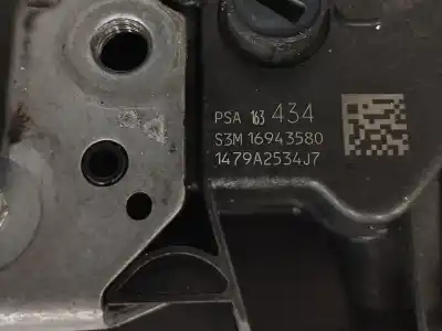 Автозапчастина б/у замок передніх дверей лівий для peugeot rifter 1.5 bluehdi 100 посилання на oem iam 16943580  psa163434