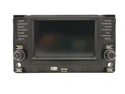 Peça sobressalente para automóvel em segunda mão display gps / multimídia por volkswagen golf vii variant (bv5) 1.6 tdi referências oem iam 3g0919605