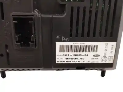 Second-hand car spare part multifunction display for ford ka+ 1.2 ti-vct cat oem iam references gk2t18b955ra  