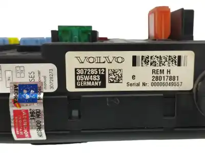 Second-hand car spare part fuse box unit for volvo xc70 2.4 diesel cat oem iam references 30728512  