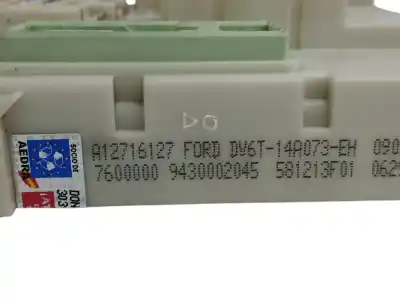 Second-hand car spare part fuse box unit for ford c-max (ceu) 1.0 ecoboost cat oem iam references dv6t14a073eh  