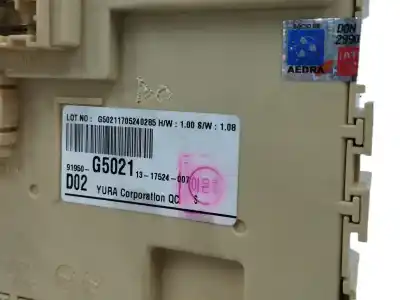 Second-hand car spare part fuse box unit for kia niro drive oem iam references 91950g5021  
