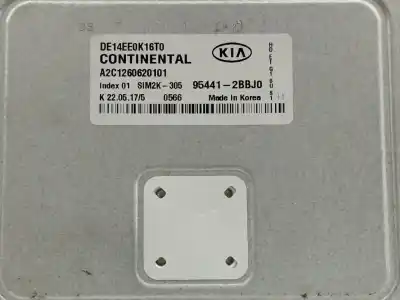 Second-hand car spare part ecu engine control for kia niro drive oem iam references 954412bbj0  a2c1260620101