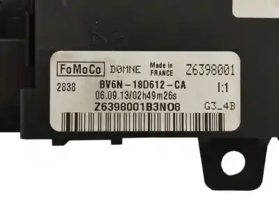 Peça sobressalente para automóvel em segunda mão resistência sofagem chauffage por ford c-max (ceu) 1.0 ecoboost cat referências oem iam bv6n18d612ca  