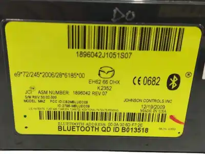 Pezzo di ricambio per auto di seconda mano modulo elettronico per mazda cx-7 (er) 2.2 mzr-cd awd (er10a) riferimenti oem iam eh6266dhx  