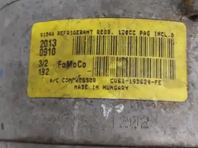 Автозапчастина б/у компресор кондиционера для ford c-max 1.0 ecoboost cat посилання на oem iam cv6119d629fe  