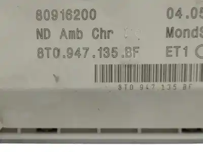 Second-hand car spare part interior light for audi q5 (8rb) 2.0 tdi oem iam references 8t0947135bf  