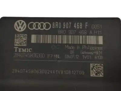 Second-hand car spare part electronic module for audi q5 (8rb) 2.0 tdi oem iam references 8r0907468f  