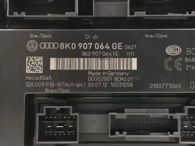 Second-hand car spare part electronic module for audi q5 (8rb) 2.0 tdi oem iam references 8k0907064ge  