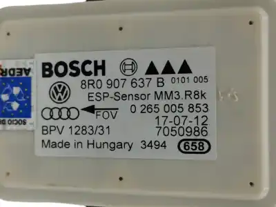 Peça sobressalente para automóvel em segunda mão sensor por audi q5 (8rb) 2.0 tdi referências oem iam 8r0907637b 0265005853 