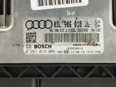 Second-hand car spare part ecu engine control for audi q5 (8rb) 2.0 tdi oem iam references 03l906018jl  0281019006