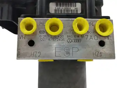 Peça sobressalente para automóvel em segunda mão abs por audi q5 (8rb) 2.0 tdi referências oem iam 8r0614517a  0265236420