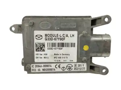 Second-hand car spare part electronic module for mazda cx-7 (er) 2.2 turbodiesel cat oem iam references g33d67y90f