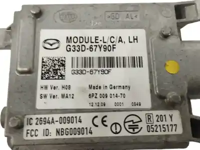 Second-hand car spare part electronic module for mazda cx-7 (er) 2.2 turbodiesel cat oem iam references g33d67y90f  ic2694a009014