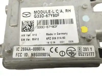 Автозапчасти б/у электронный модуль за mazda cx-7 (er) 2.2 turbodiesel cat ссылки oem iam g33d67y80f  ic2694a009014