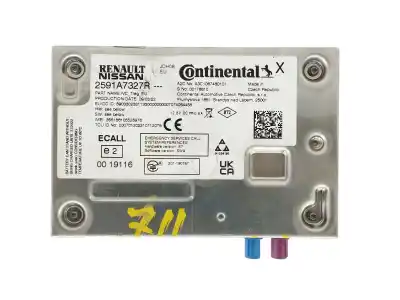 Second-hand car spare part ELECTRONIC MODULE for RENAULT EXPRESS FURGONETA/MONOVOLUMEN  OEM IAM references 2591A7327R  A3C1067460101