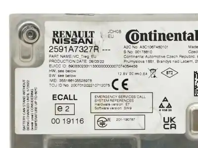 Автозапчасти б/у электронный модуль за renault express furgoneta/monovolumen 1.5 blue dci 75 (f6aa) ссылки oem iam 2591a7327r  a3c1067460101