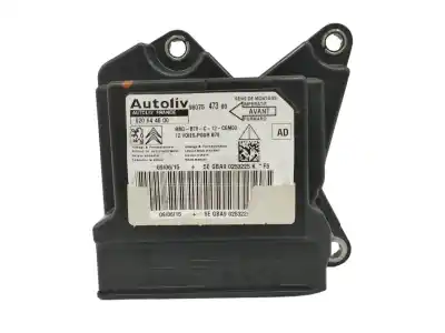 Peça sobressalente para automóvel em segunda mão centralina de airbag por citroen c4 picasso 1.6 blue-hdi fap referências oem iam 9807547380