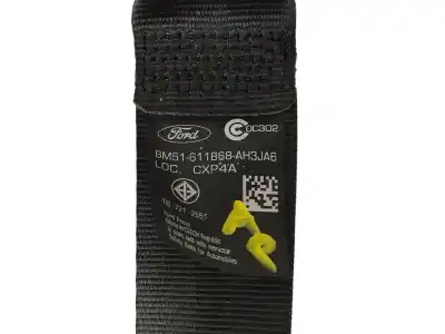 Peça sobressalente para automóvel em segunda mão cinto de segurança traseiro esquerdo por ford focus lim. trend referências oem iam bm51611b68ah  