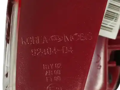 Second-hand car spare part interior rear right light for kia optima (jf) 1.7 crdi oem iam references 92404d4  