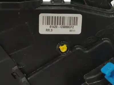 Peça sobressalente para automóvel em segunda mão fechadura da porta traseira direita por kia niro concept referências oem iam 81420g5000  