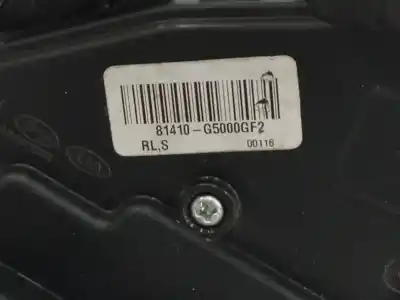 Peça sobressalente para automóvel em segunda mão fechadura da porta traseira esquerda por kia niro concept referências oem iam 81410g5000  
