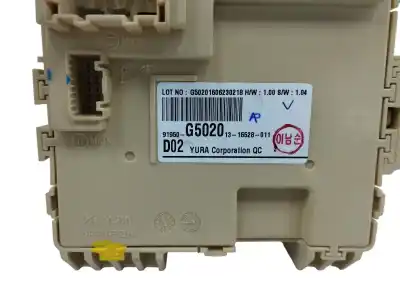 Second-hand car spare part fuse box unit for kia niro concept oem iam references 91950g5020  
