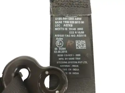 Peça sobressalente para automóvel em segunda mão cinto de segurança traseiro esquerdo por ford ka+ ultimate referências oem iam g1b5a611b69abw  