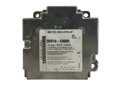 Peça sobressalente para automóvel em segunda mão centralina de airbag por hyundai h350 furgoneta 2.5 crdi referências oem iam 9591059000