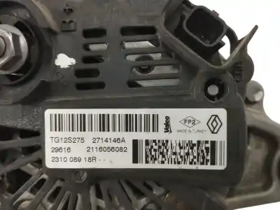 Peça sobressalente para automóvel em segunda mão alternador por renault clio iv zen referências oem iam 231008918r  tg12s275