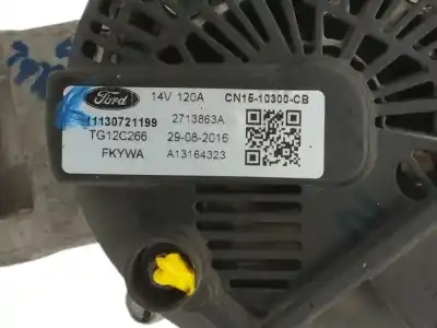 Second-hand car spare part alternator for ford ka+ ultimate oem iam references cn1510300cb tg12c266 120a