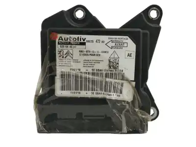 Peça sobressalente para automóvel em segunda mão centralina de airbag por citroen c4 picasso ii 1.2 thp 130 referências oem iam 9807547380