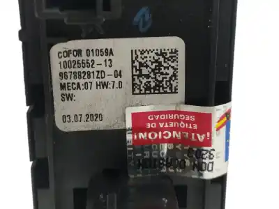 Автозапчасти б/у выключатель левого переднего окна за citroen c4 picasso ii 1.2 thp 130 ссылки oem iam 96788281zd  