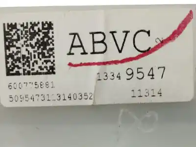 Peça sobressalente para automóvel em segunda mão quadrante por opel meriva b 1.7 16v cdti referências oem iam 13349547  600775881