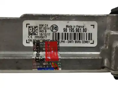 Pezzo di ricambio per auto di seconda mano modulo elettronico per citroen c4 picasso 1.5 blue-hdi fap 131 cv / 96 kw riferimenti oem iam 9819598180  