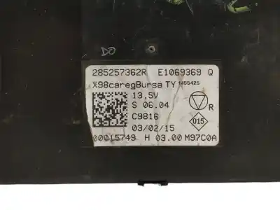 Автозапчастина б/у електронний модуль для renault clio iv technofeel посилання на oem iam 285257362r  
