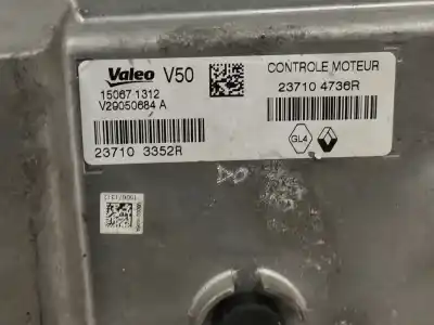 Second-hand car spare part ecu engine control for renault clio iv technofeel oem iam references 237104736r  v29050684a