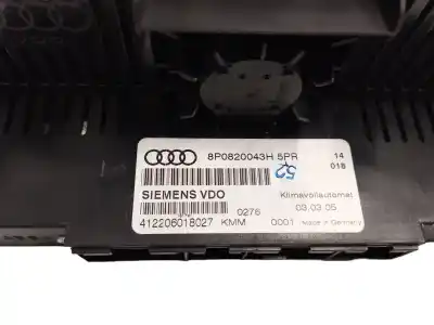 Автозапчасти б/у климат-контроль за audi a3 (8p) 2.0 tdi ambiente ссылки oem iam 8p0820043h  