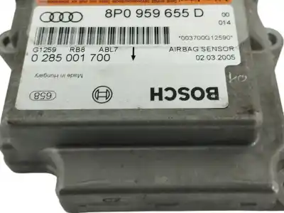 Автозапчастина б/у блок управління подушками безпеки для audi a3 (8p1) 2.0 tdi 16v посилання на oem iam 8p0959655d  0285001700